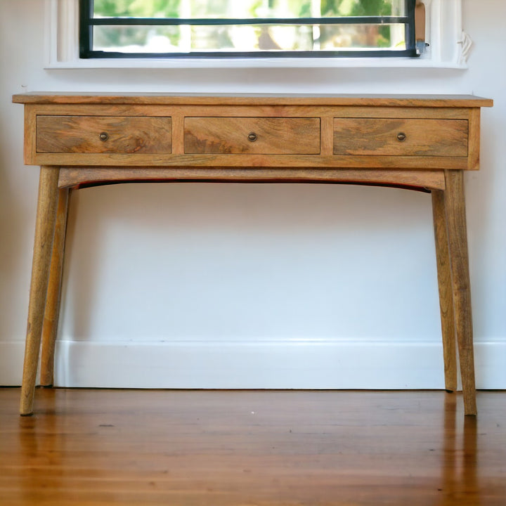 Large Three Drawer Console