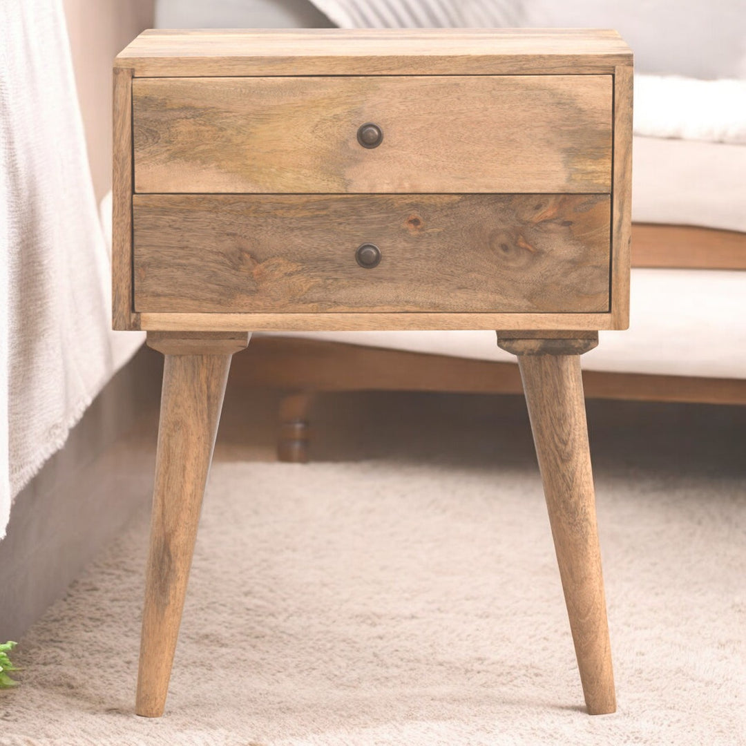 Modern Solid Wood Bedside