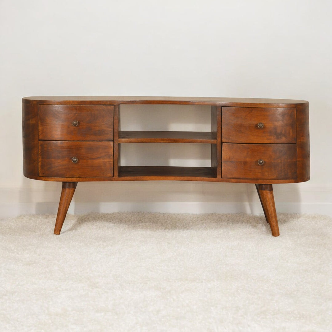 Chestnut Wave Entertainment Unit