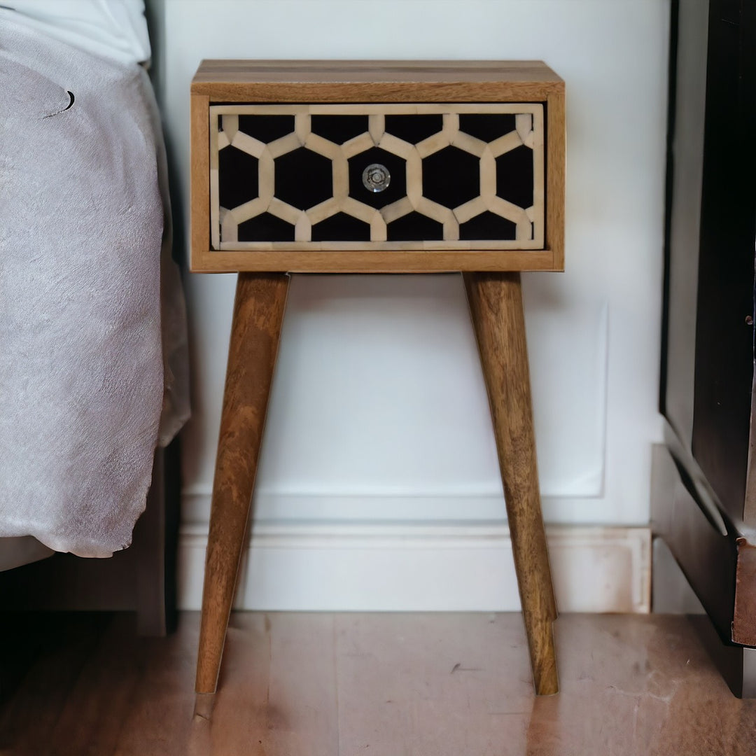 Mini Bone Inlay Bedside