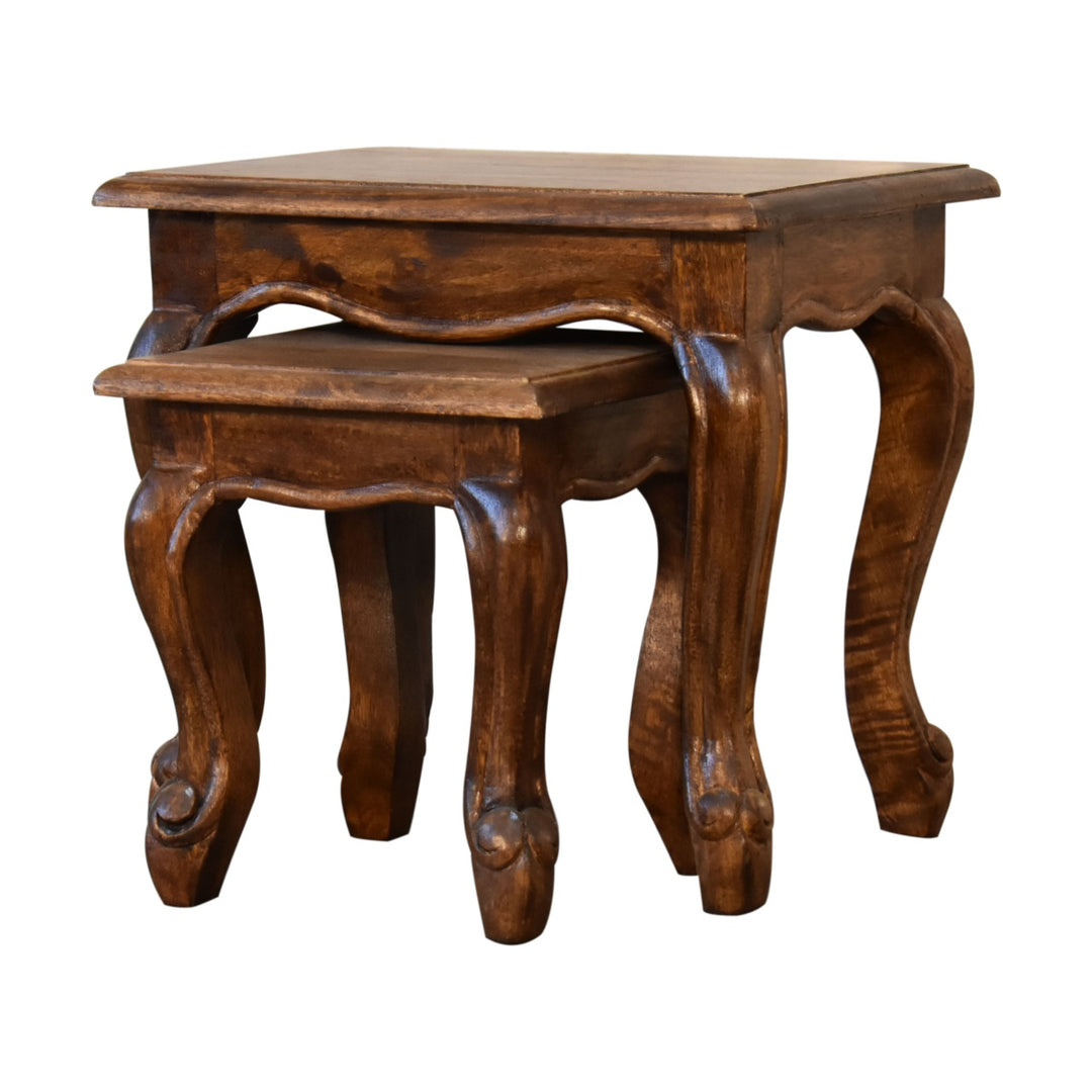 Chestnut French Style Table Set