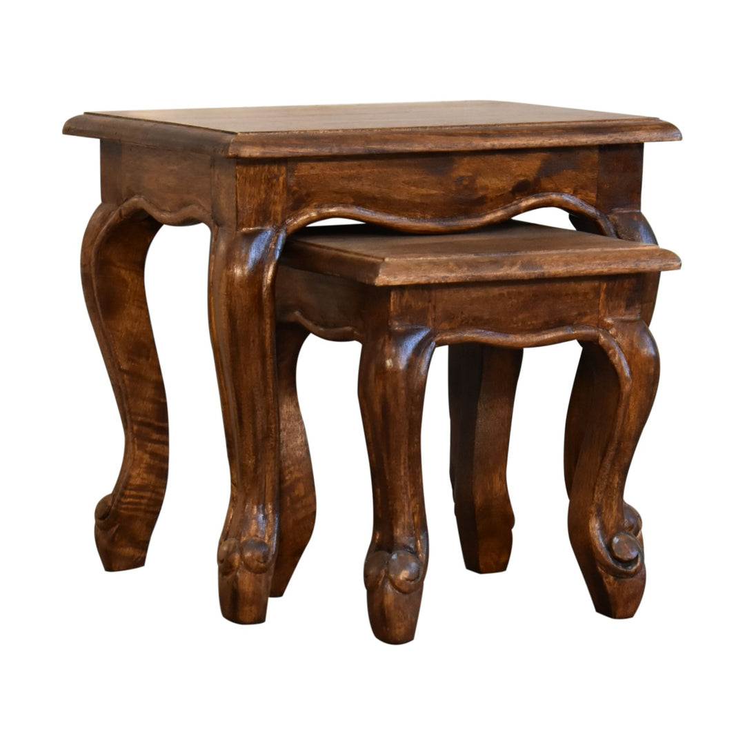 Chestnut French Style Table Set