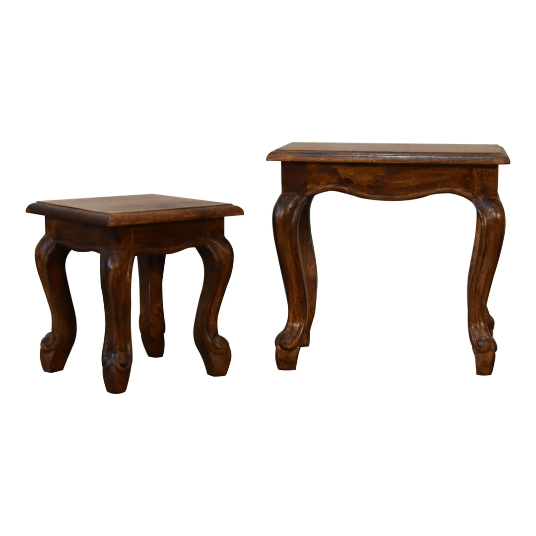 Chestnut French Style Table Set