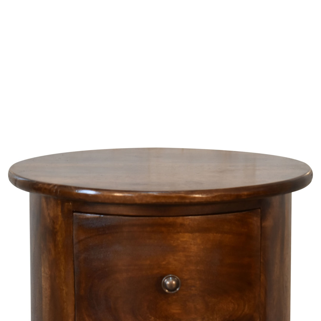 Three Drawer Chestnut Drum