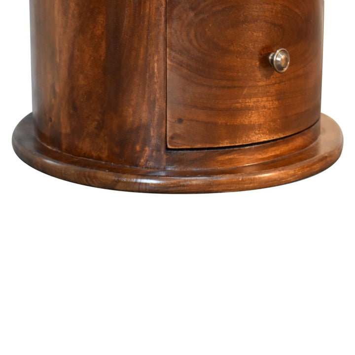 Three Drawer Chestnut Drum