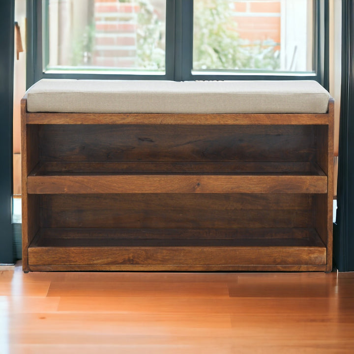 Mud Linen Pull Out Bench