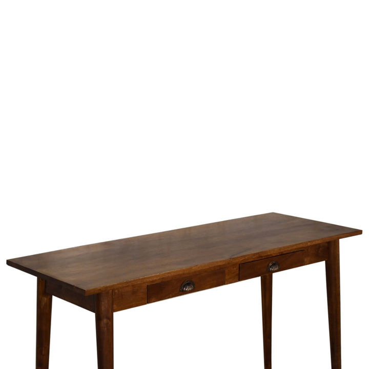 Two Drawer Chestnut Writing Desk