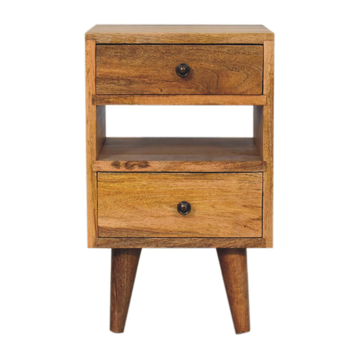 Mini Classic Multi Oakish Bedside