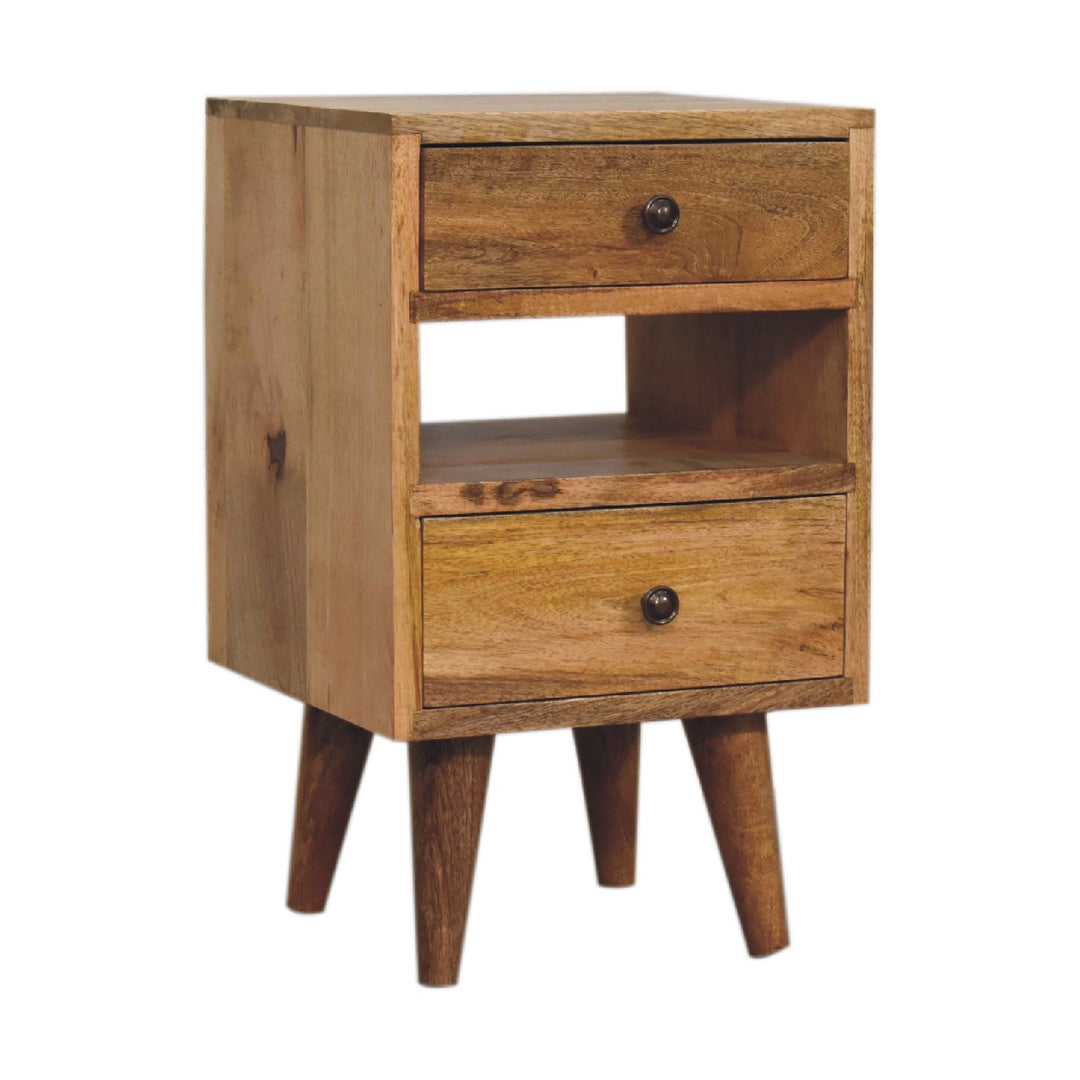 Mini Classic Multi Oakish Bedside