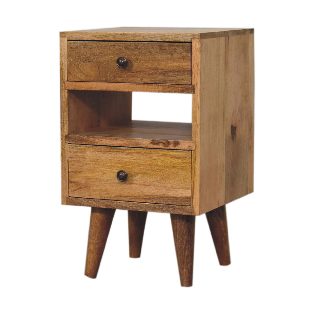 Mini Classic Multi Oakish Bedside