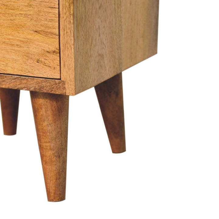 Mini Classic Multi Oakish Bedside