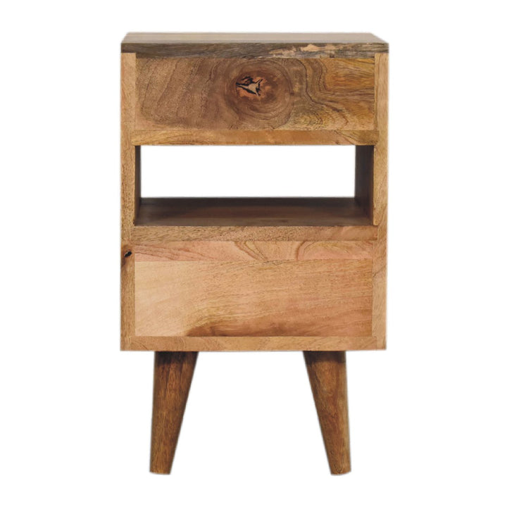 Mini Classic Multi Oakish Bedside