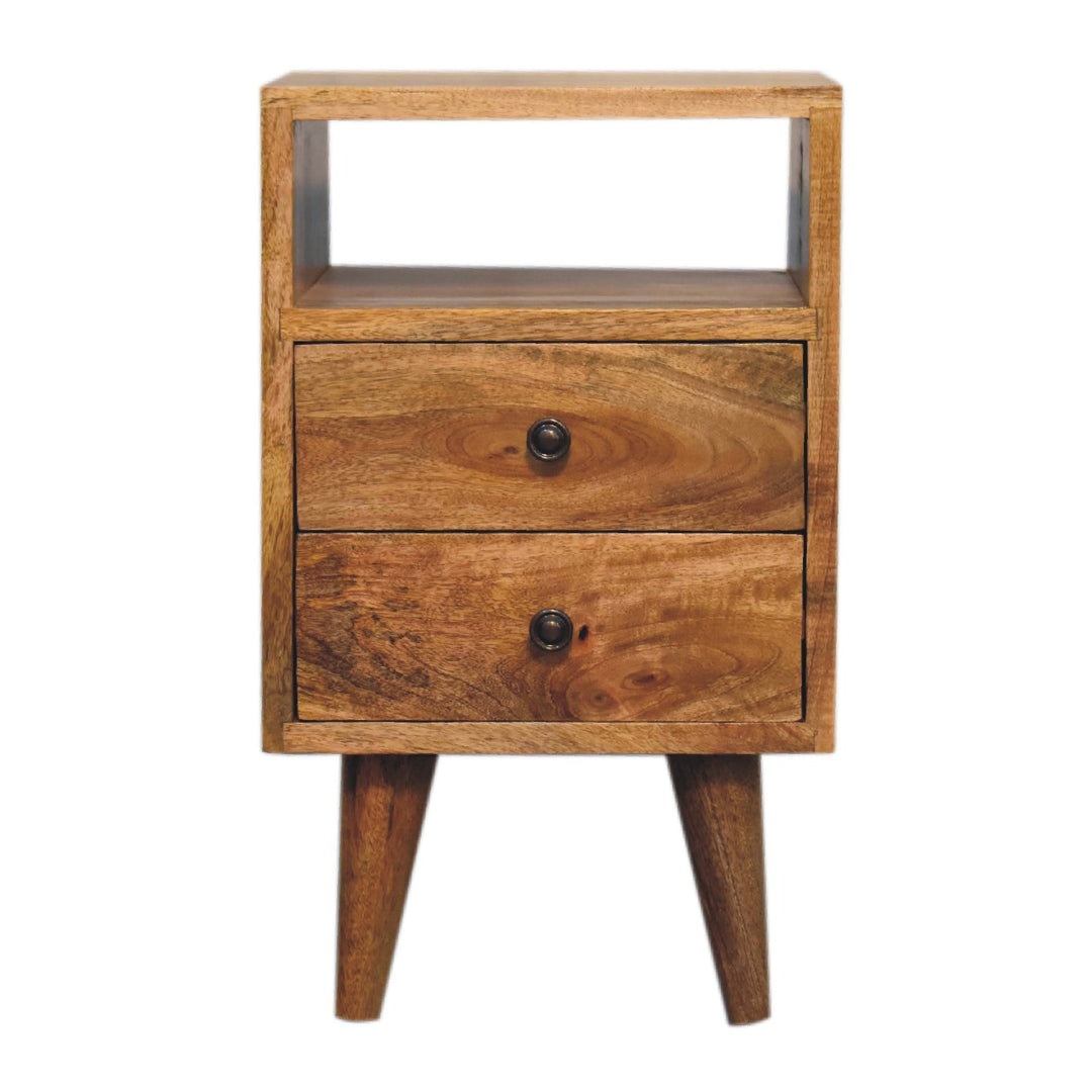 Mini Oakish Classic Open Bedside