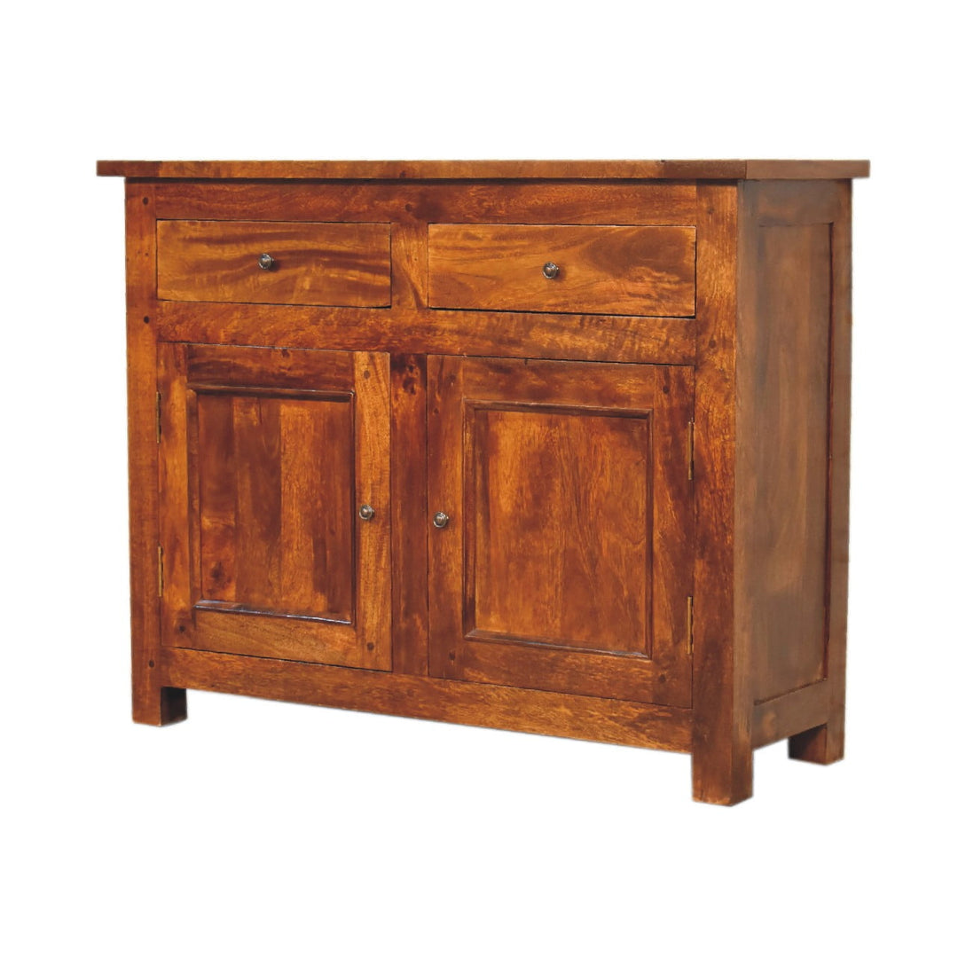 Chestnut Sideboard with Two Drawers