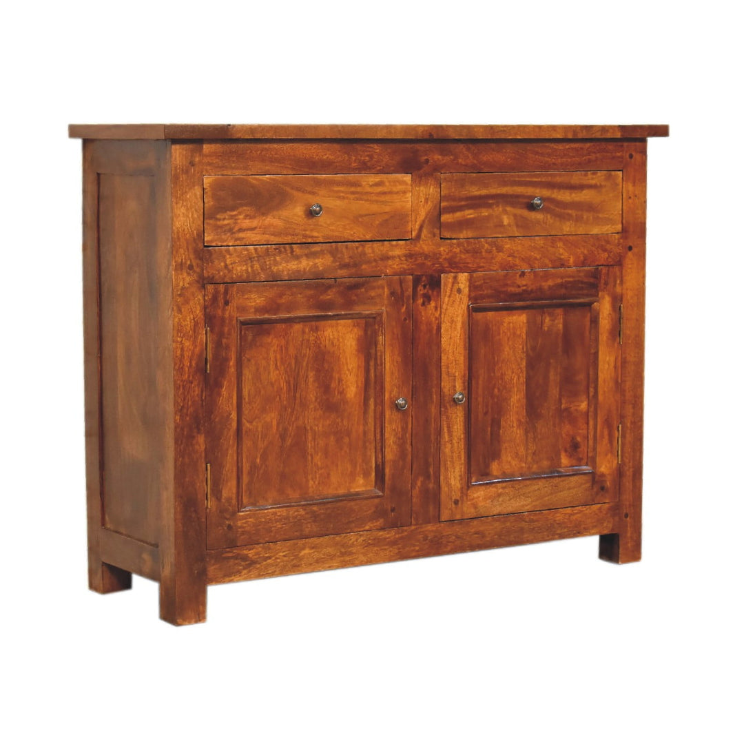 Chestnut Sideboard with Two Drawers