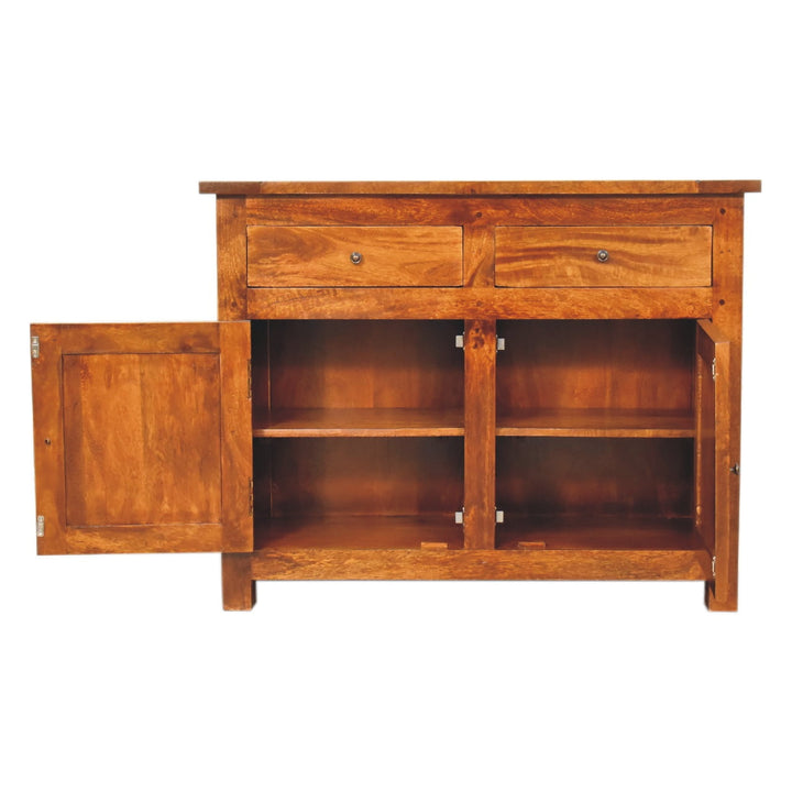 Chestnut Sideboard with Two Drawers