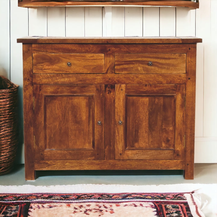 Chestnut Sideboard with Two Drawers