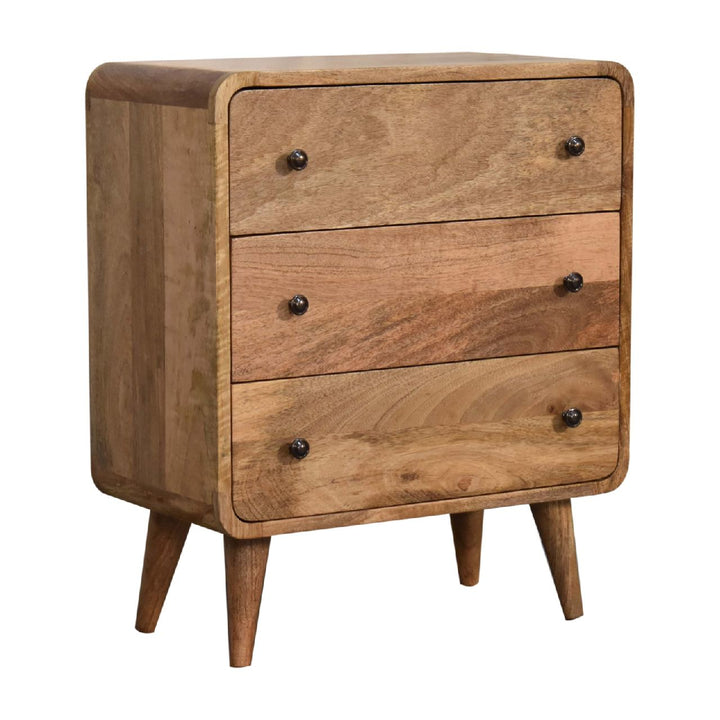 Mini Curved Oakish Chest