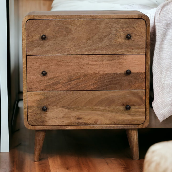 Mini Curved Oakish Chest