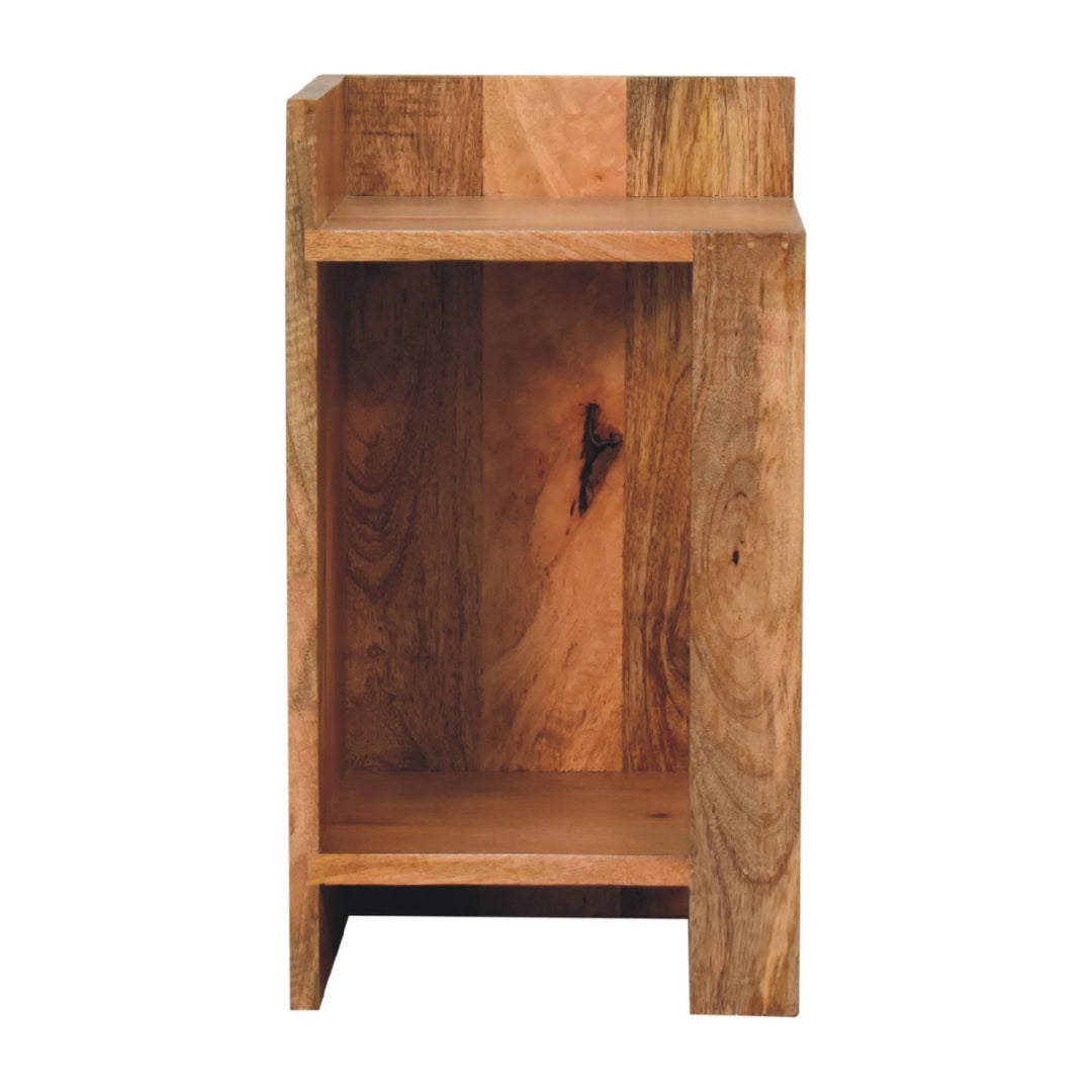 Oakish Box Bedside