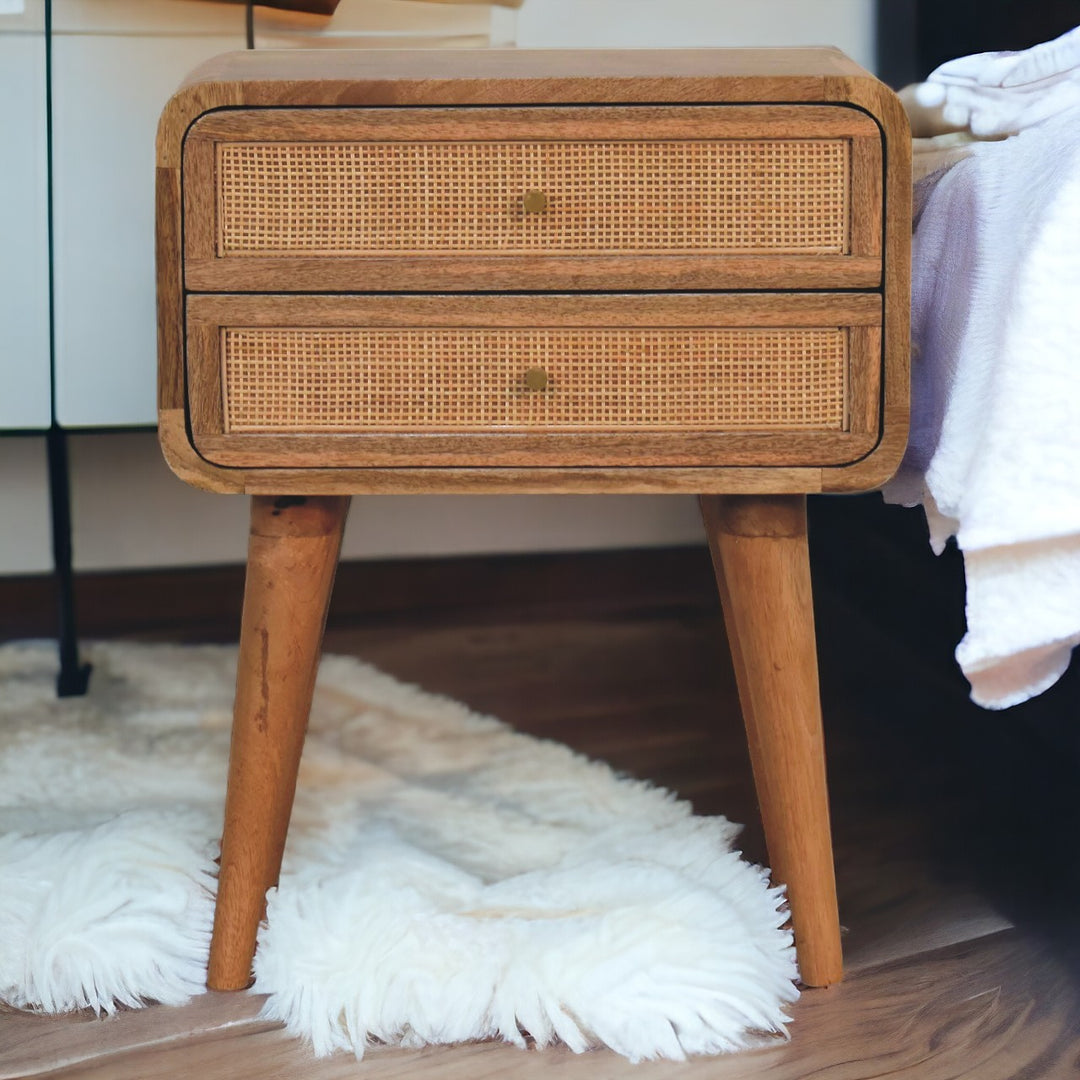 Close-Knit Two Drawer Bedside