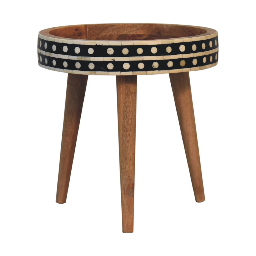 Mini Pattern Nordic End Table