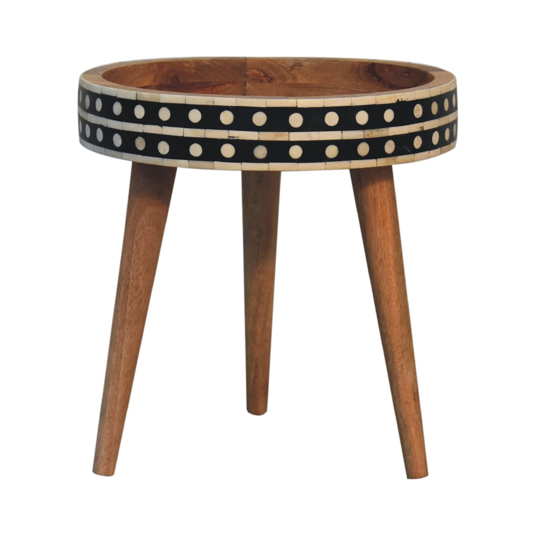 Mini Pattern Nordic End Table