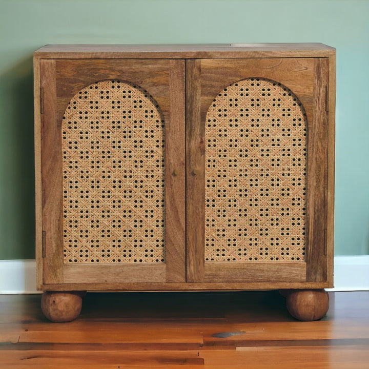 Rattan Ball Cabinet