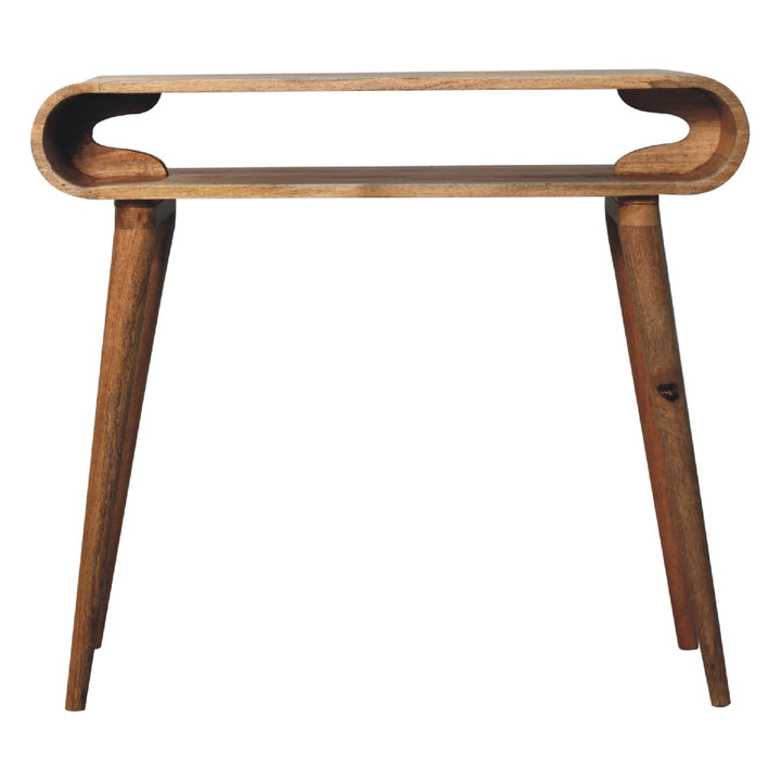 Amaya Oakish Nordic Style Console Table