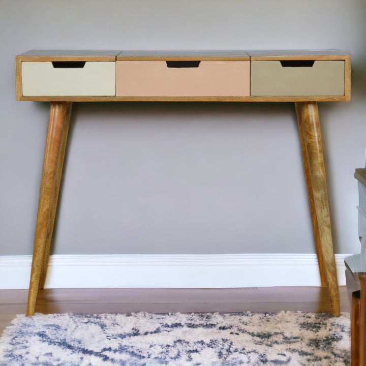 Pink Gradient Dressing Table