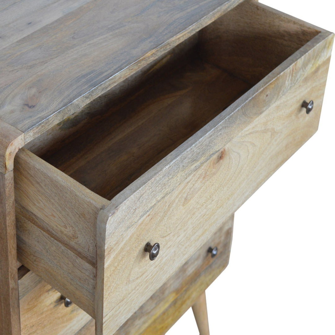 Curved Oakish Chest