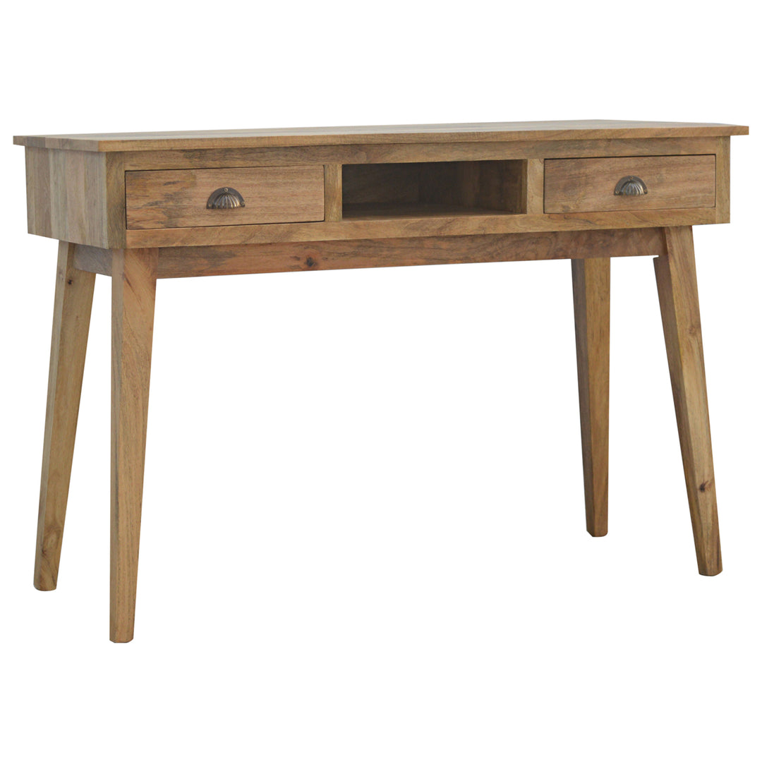 Two Drawer Shell Writing Desk